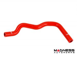 Nissan Z Intercooler Coolant Hose Upgrade by Mishimoto - Red Nissan Z Intercooler Coolant Hose Upgrade by Mishimoto - Red